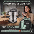 MOLINILLO DE CAFE + TERMO CON 3 TAZAS DE REGALO