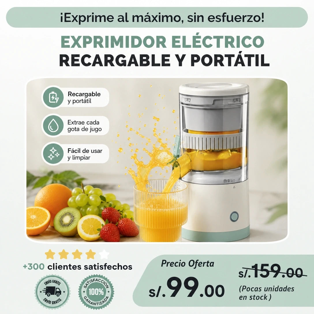 EXTRACTOR DE JUGOS INALAMBRICO