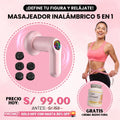 MASAJEADOR INALAMBRICO 5 EN 1