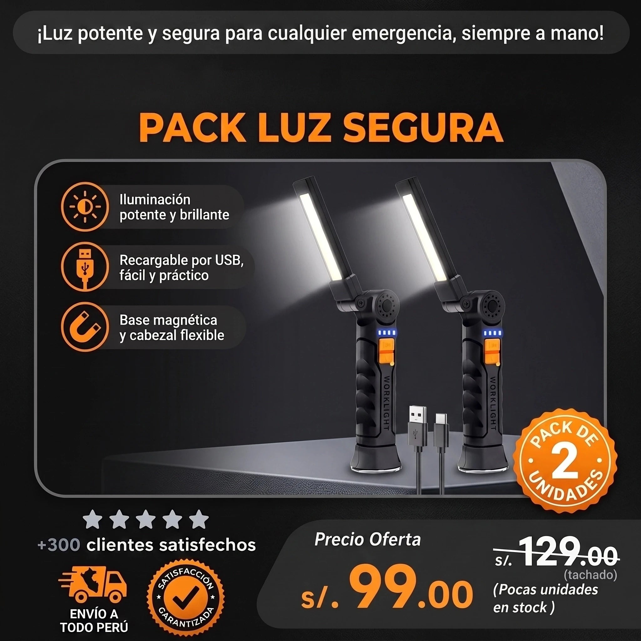 PACK LUZ SEGURA