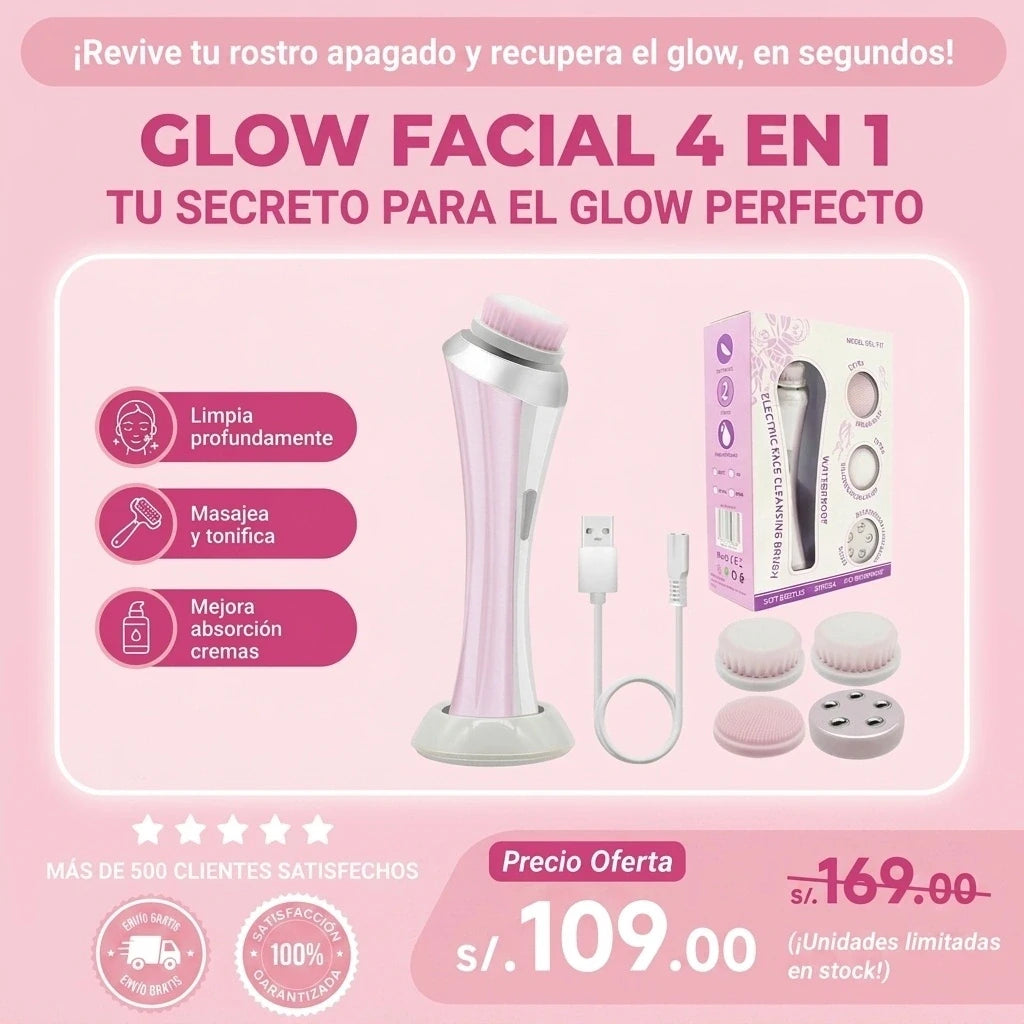 GLOW FACIAL 4 EN 1